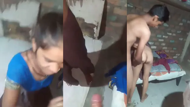 Desi Boyfriend Caught on Camera Having Wild Sex with Girlfriend at Home