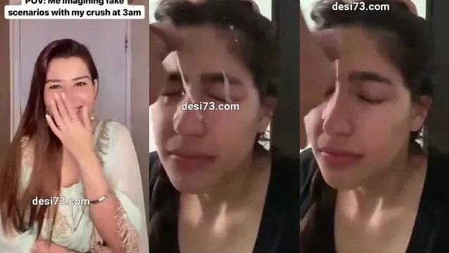 Dhruvi Nanda's Wild Facial Cum Shy Reel Girl's Leaked MMS
