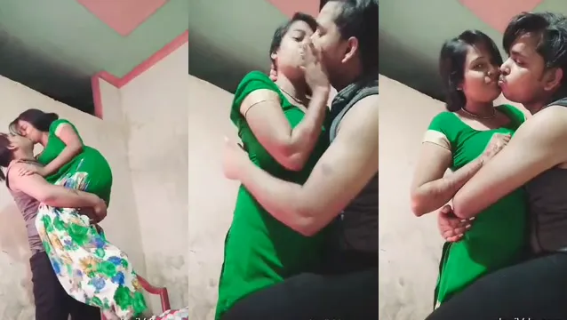 Steamy Desi Boy Devours Cute Girl in Passionate Kissing Session
