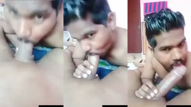 Frenzi Blowjob di Kamar Hotel Antara Pasangan Desi Gay