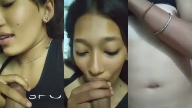 Watch Nepali Girlfriend Sucking Boyfriend's Cock Slowly Before Taking It Hard full viral video leaked