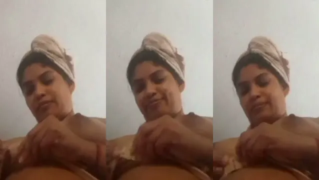 Watch Desi Bhabhi’s Naughty Clothes Tease Leaked MMS Goes Viral in India full viral video leaked