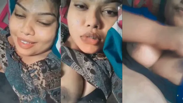 Desi Girl Big Boobs Bounce as She Plays with Herself in Viral Leaked Video