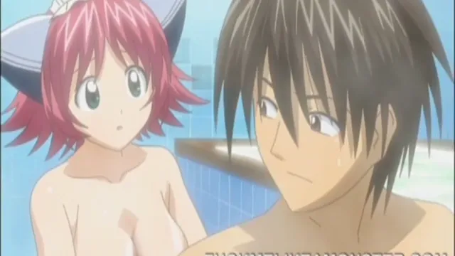 Anime Babe Gets Savage Monster Pounding After Sloppy Blowjob