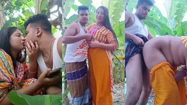 Watch Village Bhabhi Outdoor Fucking Romantic Passion in Open Field full viral video leaked