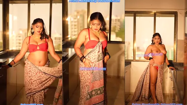 Anjali Gaud's Sizzling Kitchen Striptease Uncovered