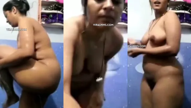 Watch فيديو سري لزوجة هندية عارية تحت دش استحمام مفرغ full viral video leaked