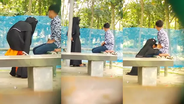 Watch Burka-Clad Muslim Girl Gives Steamy Blowjob to Desi Boyfriend in Alley full viral video leaked