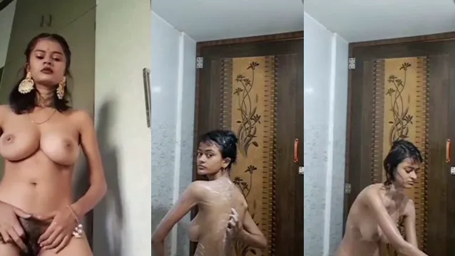Watch Hot South Indian Chick Showering Naked full viral video leaked