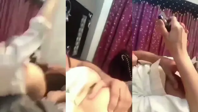 Watch Pakistani Babe Squeezes Big Boobs on Lover's Lap for Hot Milk Play full viral video leaked
