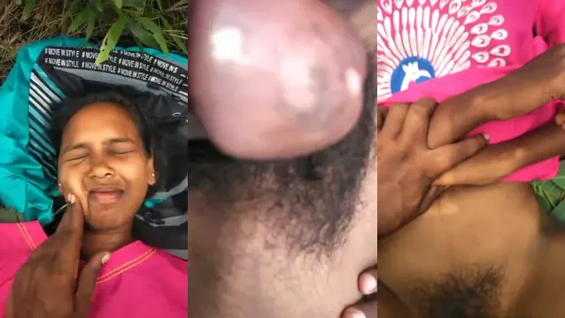 Watch 정글에서 미친 여자친구와 뜨거운 야외 섹스 full viral video leaked