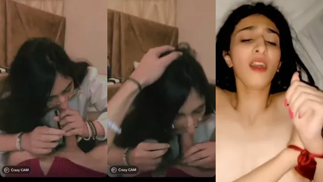 Watch Sizzling American MILF Gets Wild Blowjob Action full viral video leaked