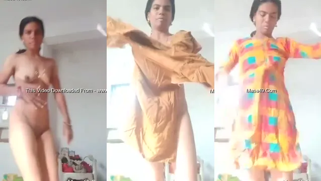 Desi Wife Strips Naked Exposing Her Lush Body in Leaked Home Video