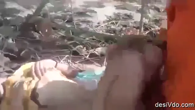 Desi Girl Fucks Her BF Wildly in Jungle Sex Adventure