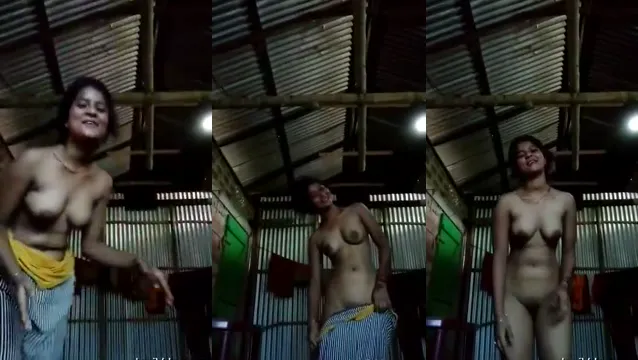 Bangladeshi Village Teen's Nude Boobs and Shaved Pussy Revealed in Viral Video