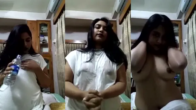 Watch Bangladeshi Babe Slowly Stripping Massaging Juicy Boobs full viral video leaked