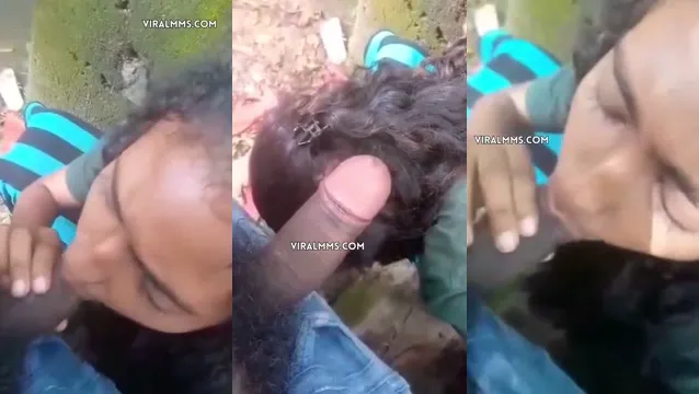 Watch 泄露的街头POV视频显示 Desi 女孩在公共场合口交 full viral video leaked