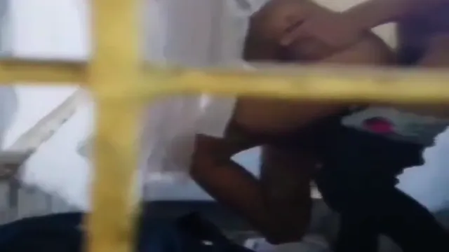 Risky Stairwell Blowjob and Standing Pound with Bangladeshi College Couple