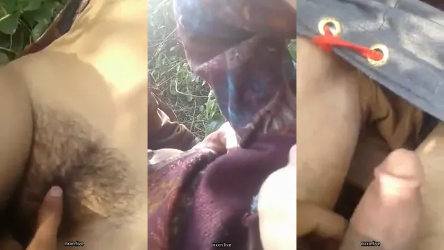 Desi Jungle Action BF and GF Get Wild with Raw Desi Passion
