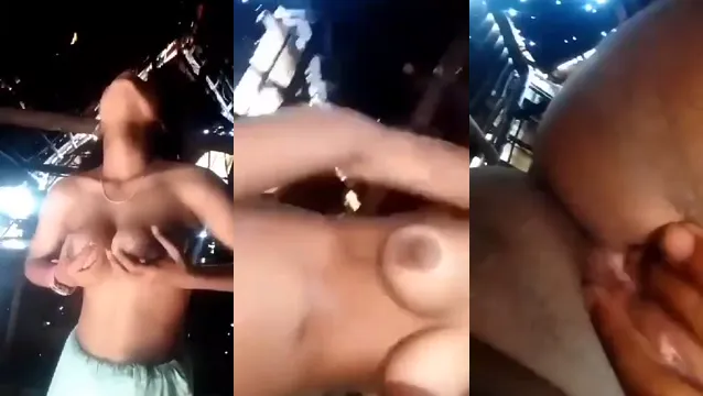 Village Bhabhi Strips Naked in Secret Hut Leaked Video