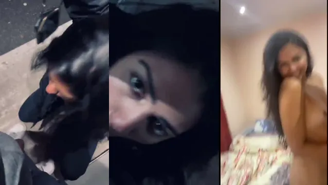 Desi NRI Paare Heißer Blowjob am Straßenrand unter dem Mondlicht
