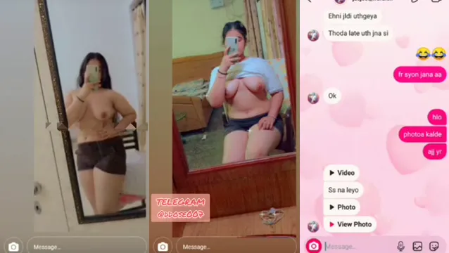 Ang Pineda na Babaeng Punjabi ay Nagpapahintay ng Kanyang Pussy habang nagdududo ng Kanyang Titay