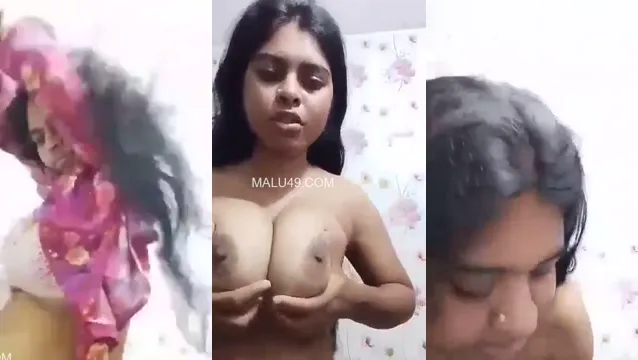 Bengali Girlfriend Flashes Her Huge Melons In A Steamy Desi Surprise
