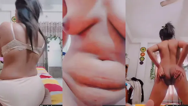 Watch Horny Desi Girl Nude Fingering With Oil - Viral Indian Masturbation Part 2 full viral video leaked