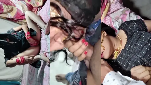 Desi Bhabhi Gives Blowjob and Fucking Action in HD Video