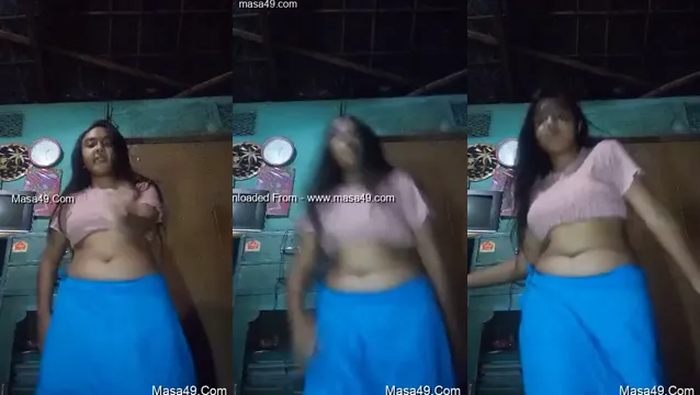 Desi Girl Shakes Her Boobs in Slow Nude Dance Part 3