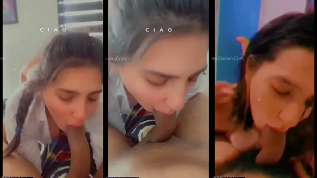 Watch Desi College Girl Uniform Deepthroat Blowjob - Naughty Amateur Video full viral video leaked