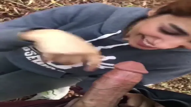 Petite amie desi offre une fellation sauvage en extérieur à la grosse queue de son petit ami dans la jungle