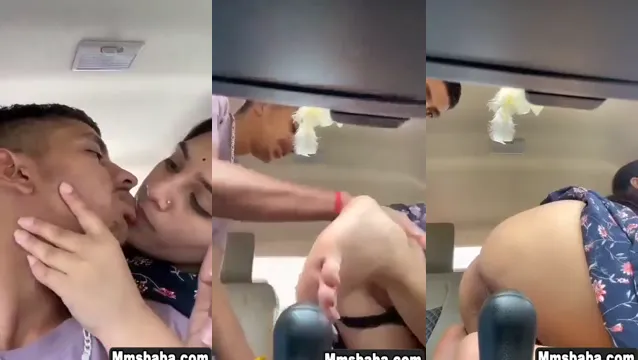 Seductive Girlfriend Lures Boyfriend for Wild Car Outdoor Sex