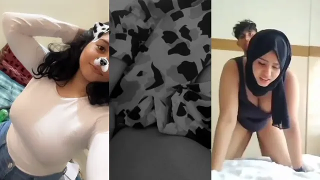 Nepali Hijabi Girl Goes Wild in Bathroom
